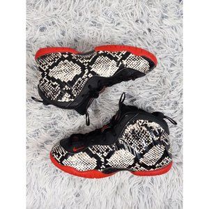 Nike Little Posite One Albino Snakeskin GS Boys 1.5y Athletic Basketball Sneaker